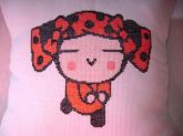 Capa p/ Almofada Pucca Feliz
